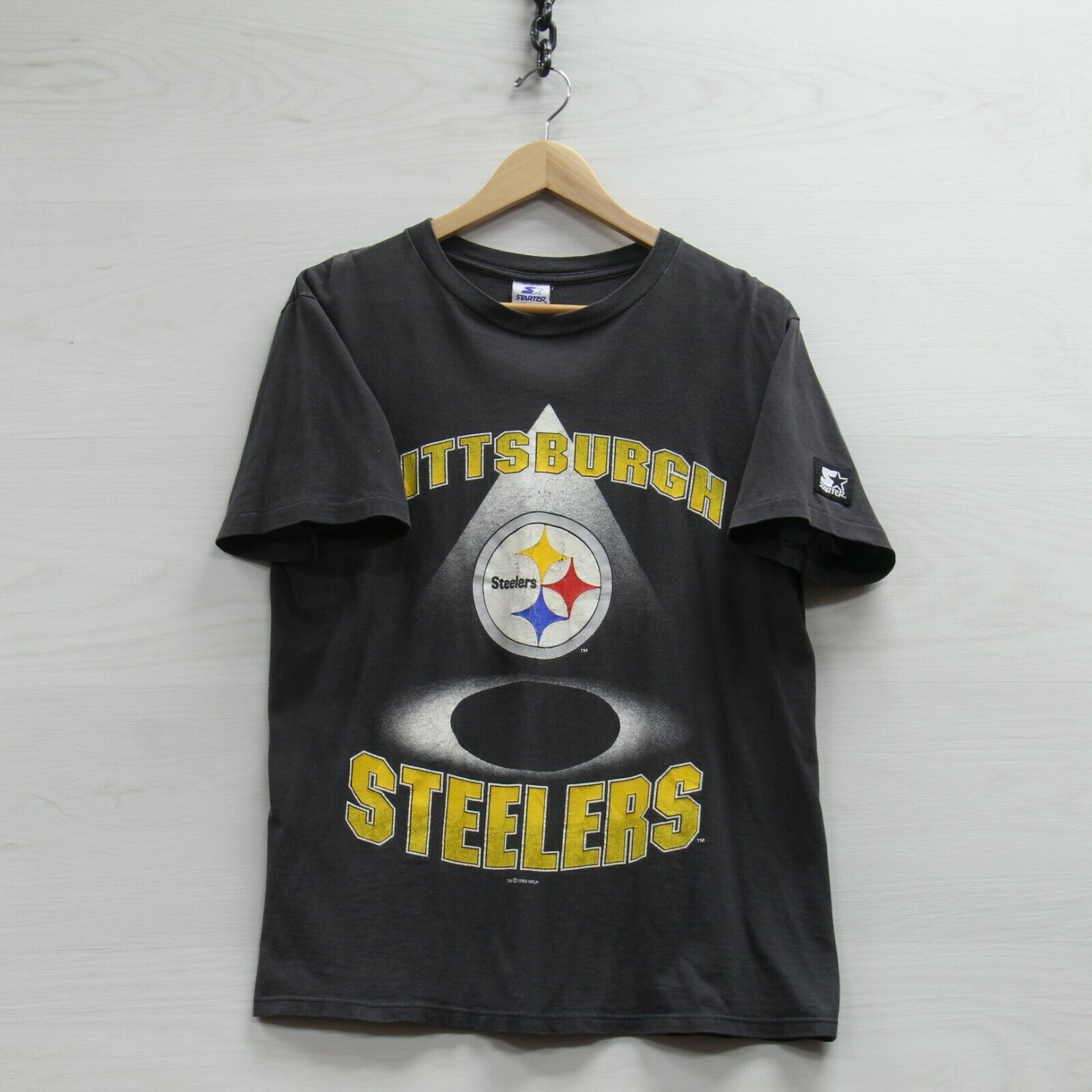 Vintage Pittsburgh Steelers Starter T-Shirt Size Small 1993 90s NFL