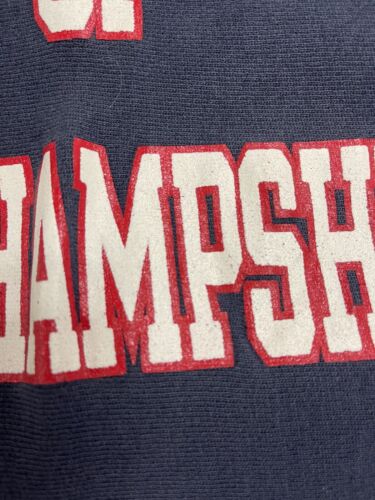 Vintage University of New Hampshire Champion Reverse Weave Sweatshirt Large 80s