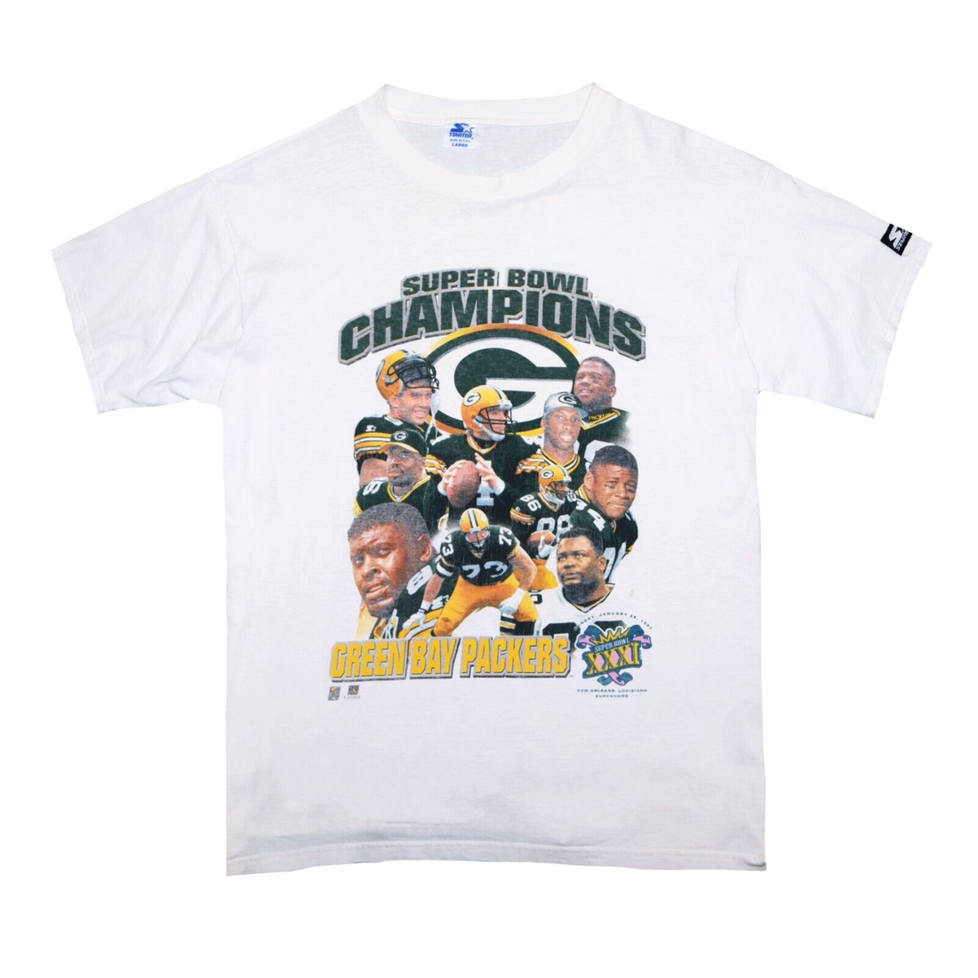 1991 Vintage Green Bay Packers Made In USA Single Stitch T-Shirt