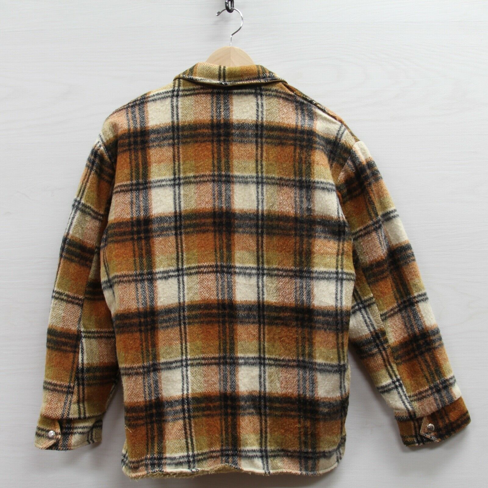 Plaid jacket with sherpa on sale lining