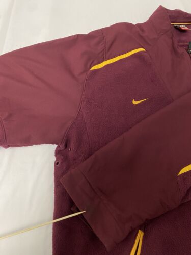 Vintage Arizona State Sun Devils Nike Fleece Jacket Size Large NCAA