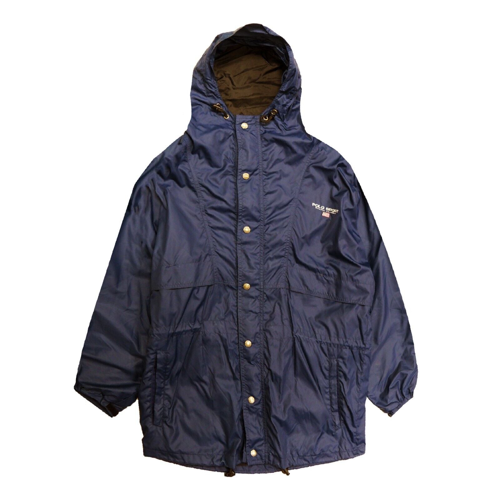 Navy blue hot sale polo windbreaker