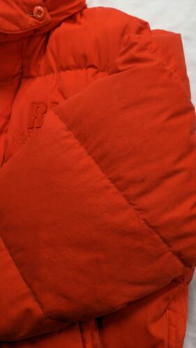 Vintage Polo Jeans Ralph Lauren Puffer Jacket Size XL Orange Down