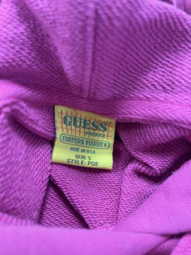 Vintage Guess Farmers Market Sweatshirt Hoodie Size Small Sean Wotherspoon