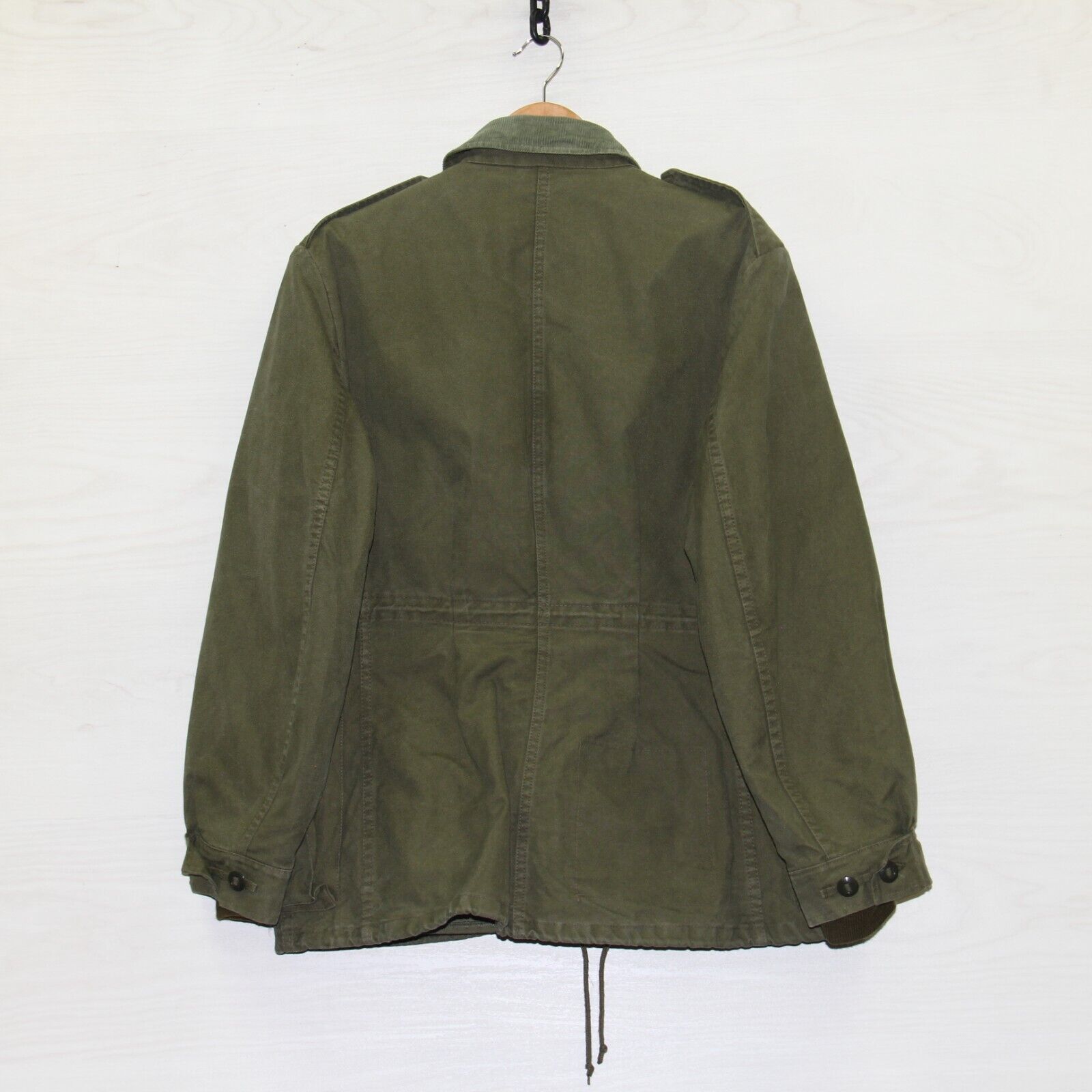 Vintage Military Heavyweight Combat Coat Size Medium Green 90s