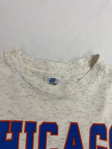Vintage Chicago Cubs T-Shirt Size Heather Gray 2XL 1993 90s MLB