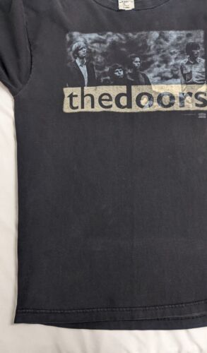 Vintage The Doors A Little Game Winterland T-Shirt Size XL Made USA Black 1994