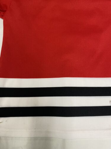 VINTAGE CCM Maska Chicago Blackhawks Jersey Mens XL Red #34 Rare 90s