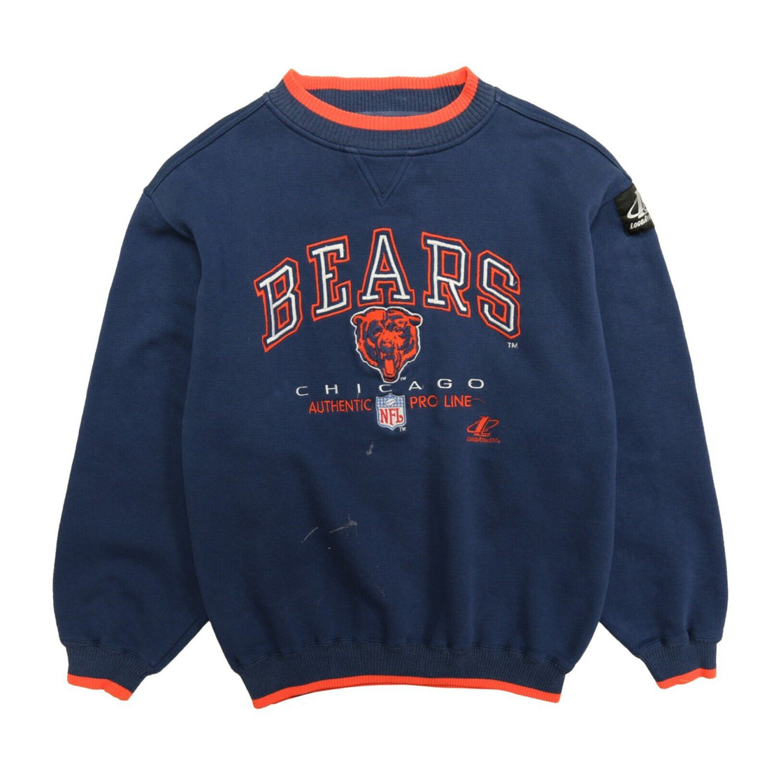 Vintage Chicago Bears NFL Sports Fruit Of The Loom Sweatshirt Crewneck Size  XL