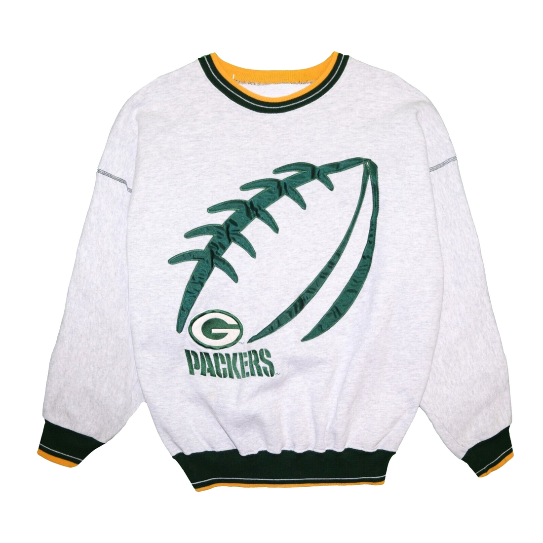 Vintage Green Bay Packers hoodie, NFL green embroidered sweatshirt - AU  Large