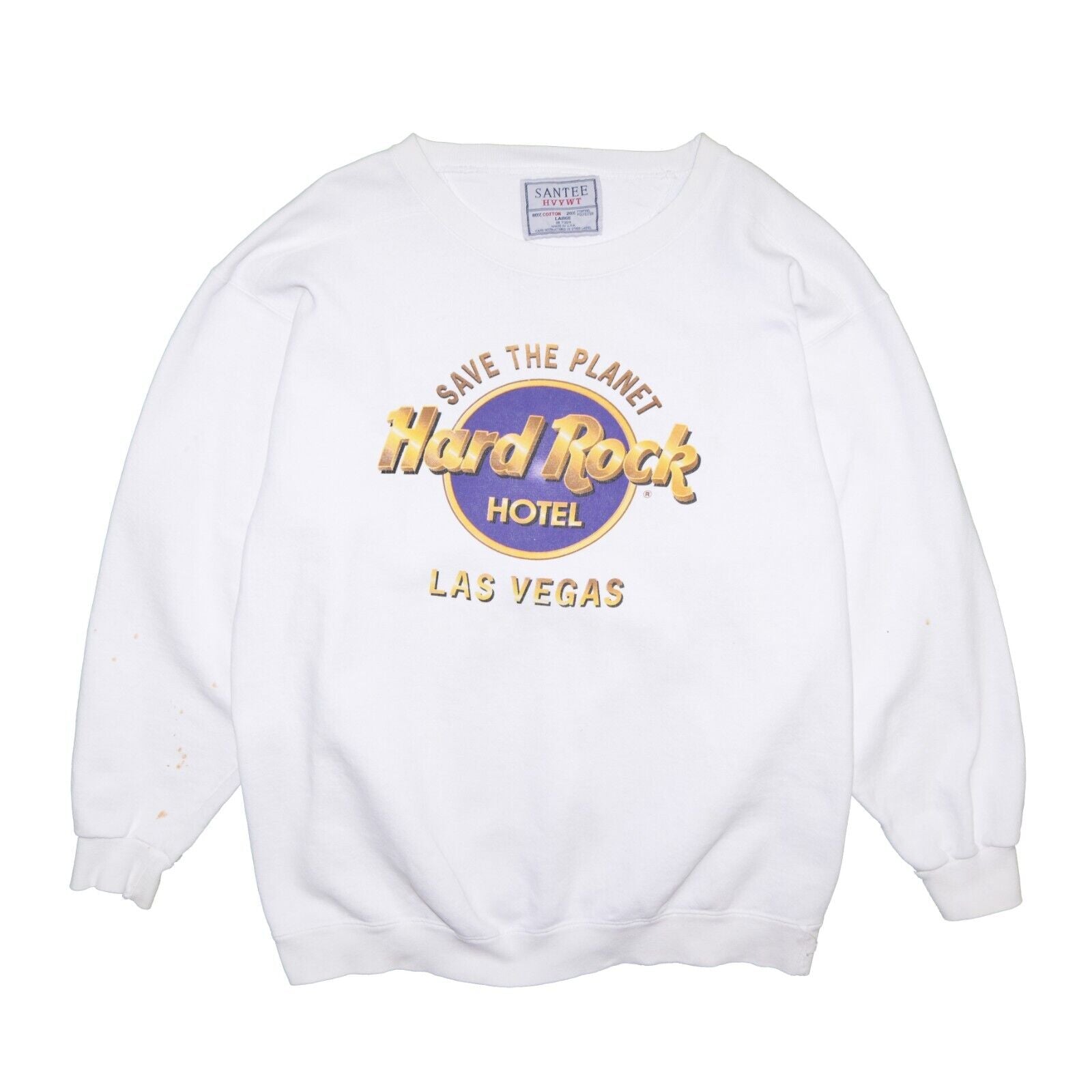 Save the planet best sale hard rock cafe sweatshirt