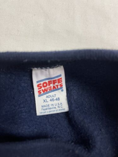 Vintage US Navy Sweatshirt Crewneck Size XL Blue 90s Made USA