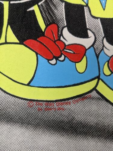 Vintage Mickey Minnie Mouse Florida Disney T-Shirt Sz Medium 90s All Over Print