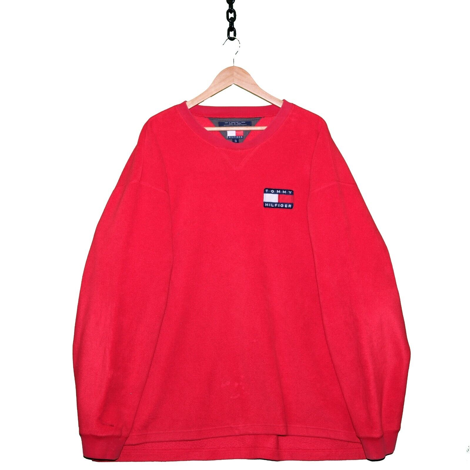 Tommy hilfiger sales fleece sweatshirt