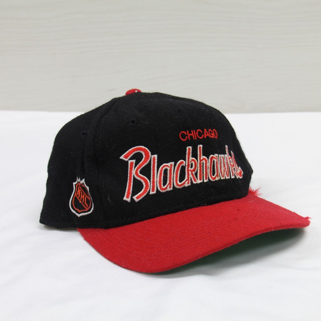 Vintage Chicago Blackhawks NHL SnapBack Hat, One Size