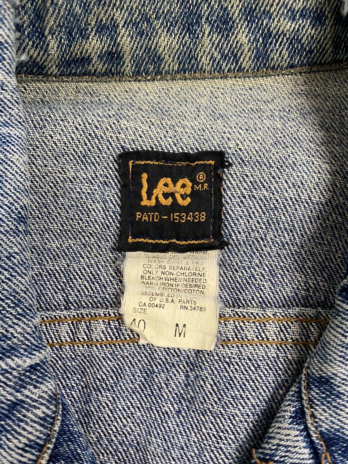 Lee on sale patd 153438