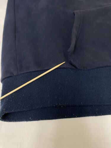 Vintage Polo Ralph Lauren 1/4 Zip Pullover Sweatshirt Hoodie XL Blue Embroidered
