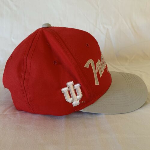 Vintage Indiana Hoosiers Snapback Hat Cap College Sports Specialties Script