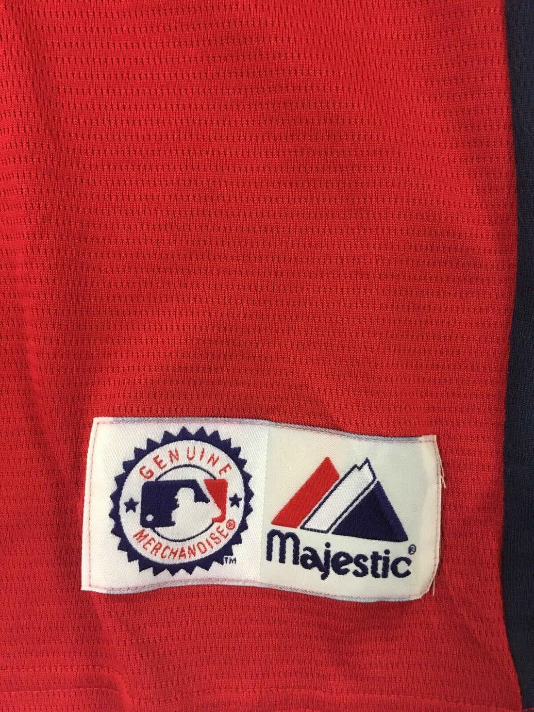 Washington Nationals Majestic Warm Up Jersey Size XL MLB Sewn Stitched