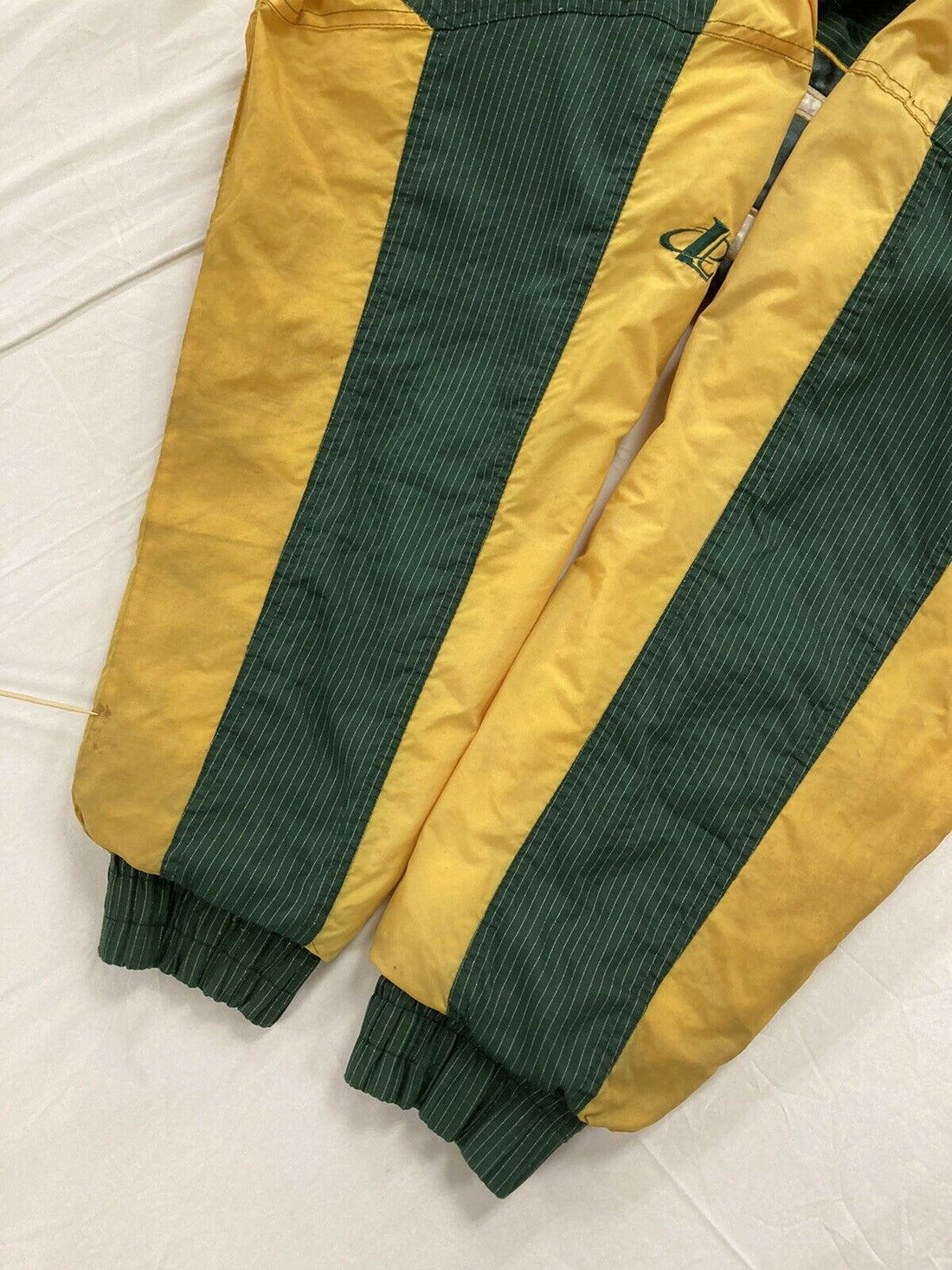 VTG Green Bay Packers Logo Athletic Puffer Jacket 2XL 90s NFL Full