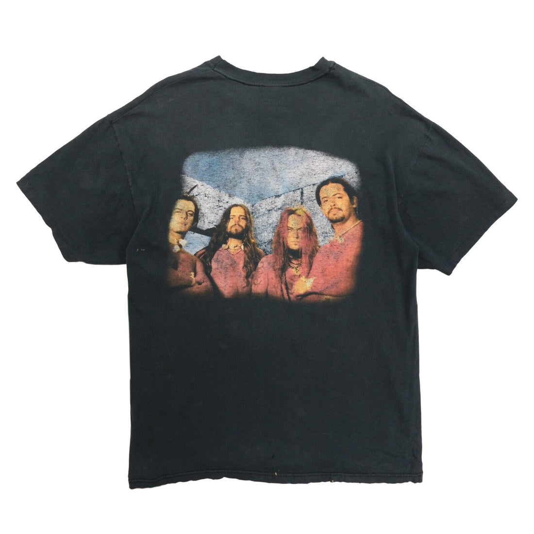Vintage Sepultura Bloody Roots T-Shirt XL 1996 90s Blue Grape Backstage Pass