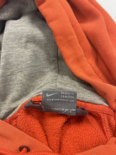 Grey and store orange nike hoodie