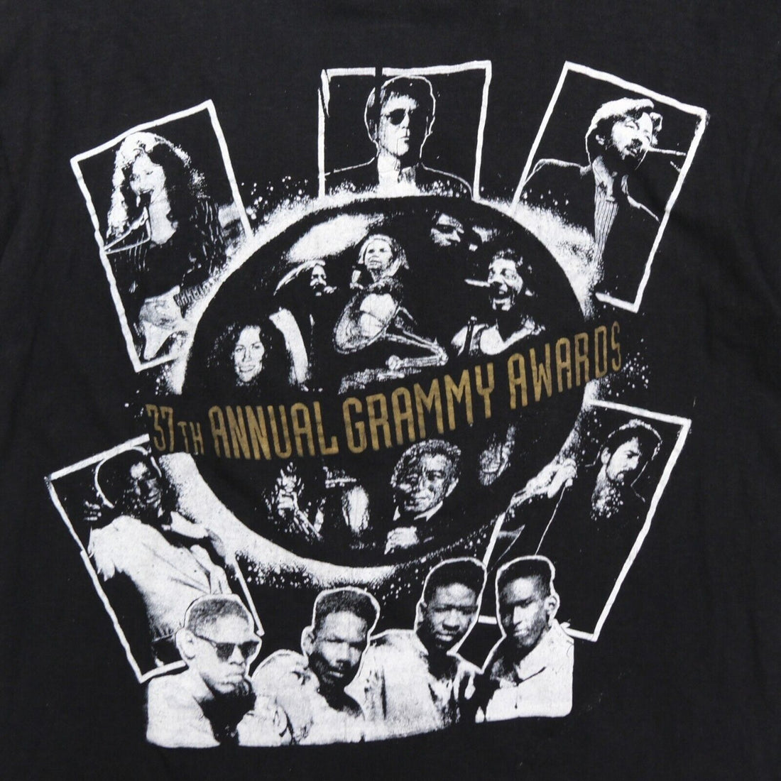 Vintage Grammy Awards T-Shirt Size Large Mariah Carey Luther Vandross 1995 90s