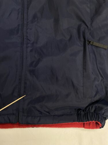 Vintage Nautica Competition Reversible Fleece Jacket Sz 2XL Embroidered Sailing