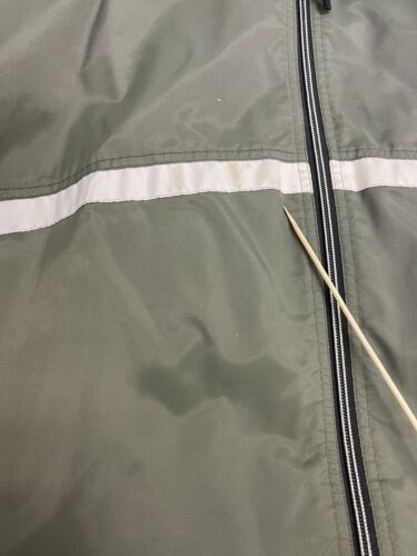Vintage Nike Light Windbreaker Jacket Size 2XL Olive Green Fleece Lined