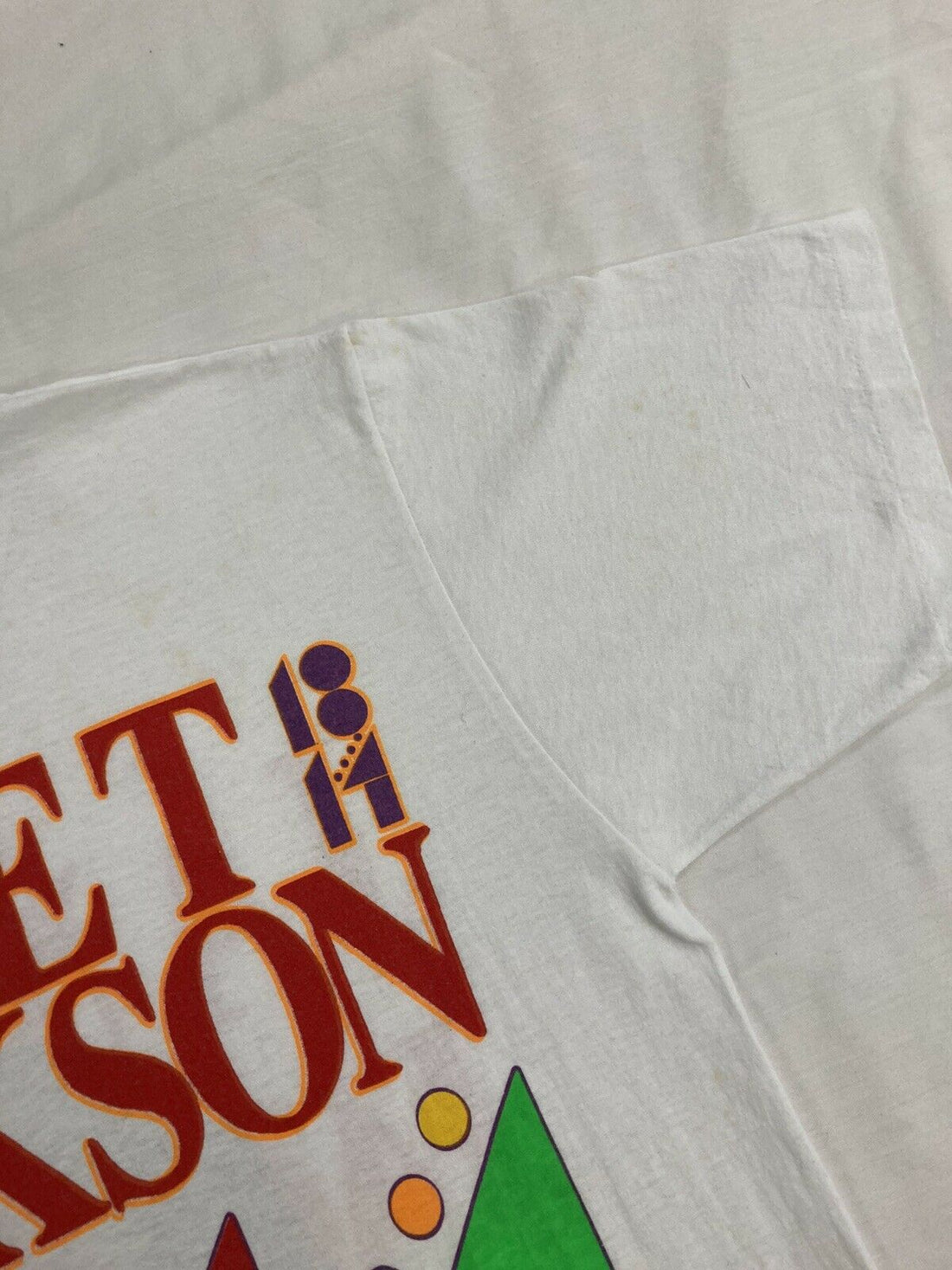 Janet Jackson Rhythm Nation 1814 Tour De Force T-Shirt Medium 90s Made USA VTG