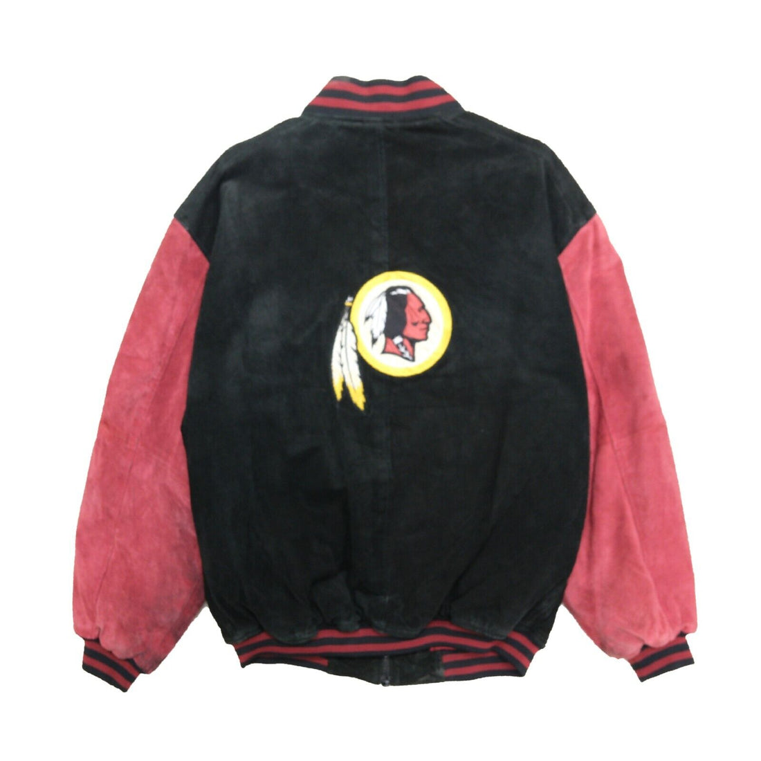 Vintage Nfl Nfl Bomber Leather Jackets Vintage Washington Redskins