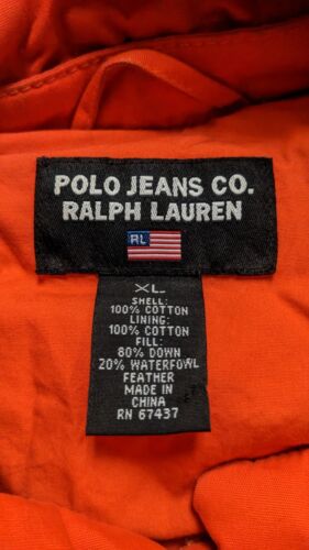 Polo jeans co ralph lauren 2024 puffer jacket