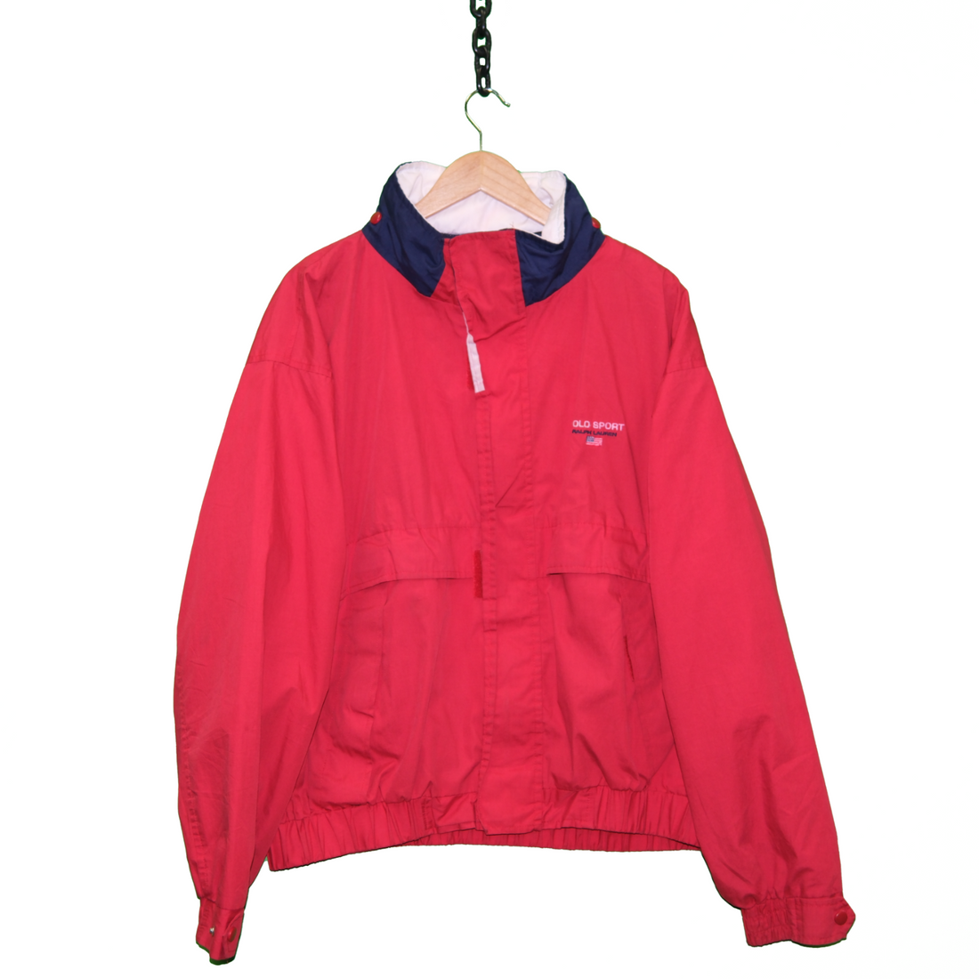 Polo sport windbreaker best sale vintage