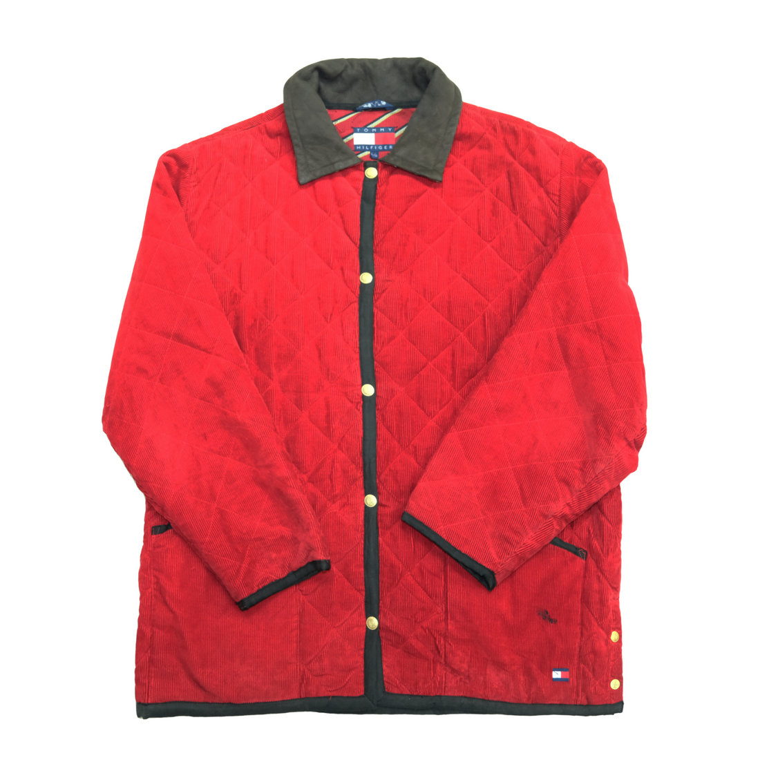 Tommy hilfiger on sale red mens jacket