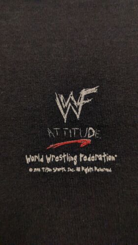 Vintage D-Generation X DX Barcode T-Shirt Large Attitude Era Wrestling WWE WWF