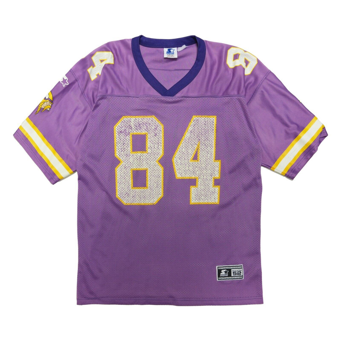 NFL Minnesota Vikings Randy Moss Purple Gold 3D Pullover Hoodie For Fans